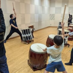 「天翔」和太鼓体験ワークショップ 画像